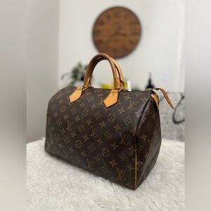 Louis Vuitton Classic Monogram Speedy 30